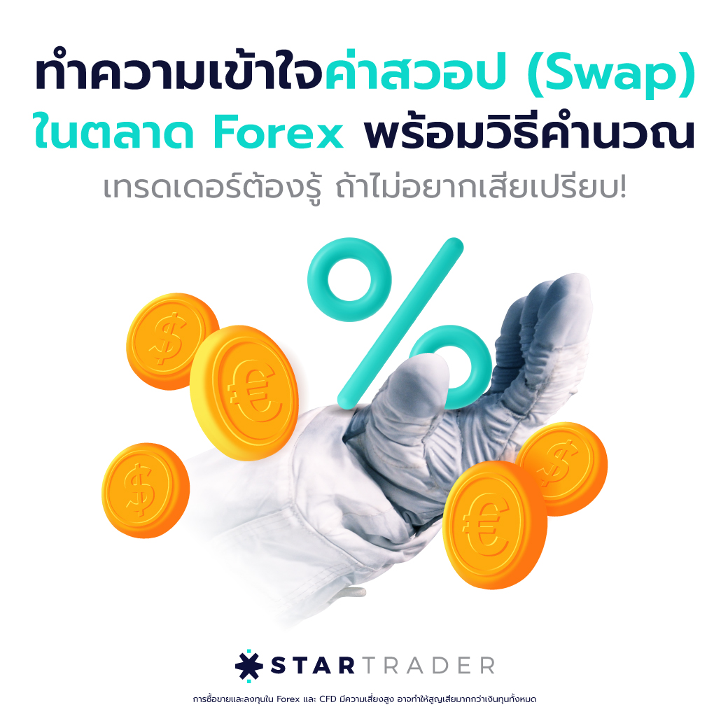 ทำความเข้าใจค่าสวอป (Swap) ในตลาด Forex เทรดเดอร์ ต้องรู้