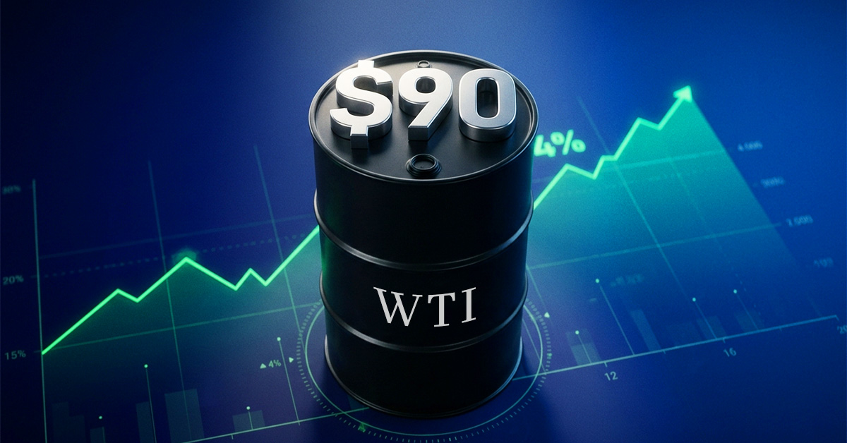 Giá dầu bật tăng mạnh 4%, WTI vượt trở lại 90 USD/thùng khi căng thẳng địa chính trị leo thang.