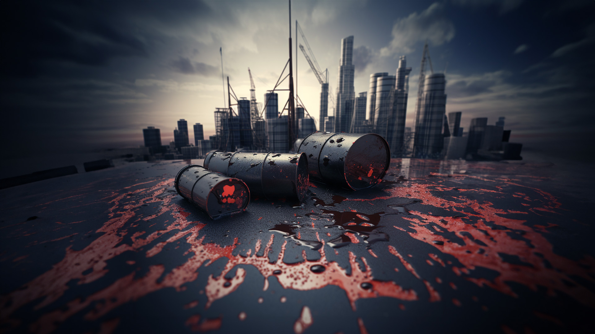 The Decline in Oil by About 5% Leads to Stock Losses